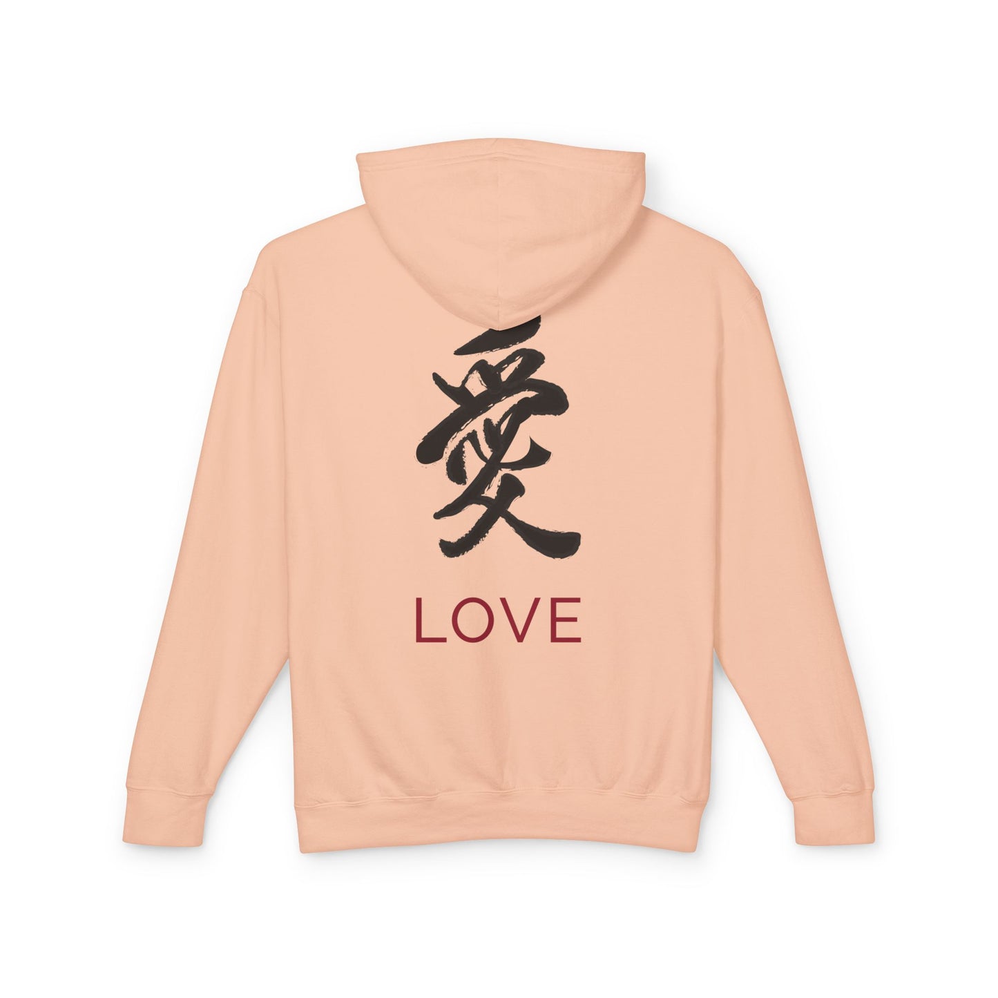 Unisex Lightweight Hooded Sweatshirt - Cherry Blossom Love Design - Perfect Gift for Cherry Blossom Festival!