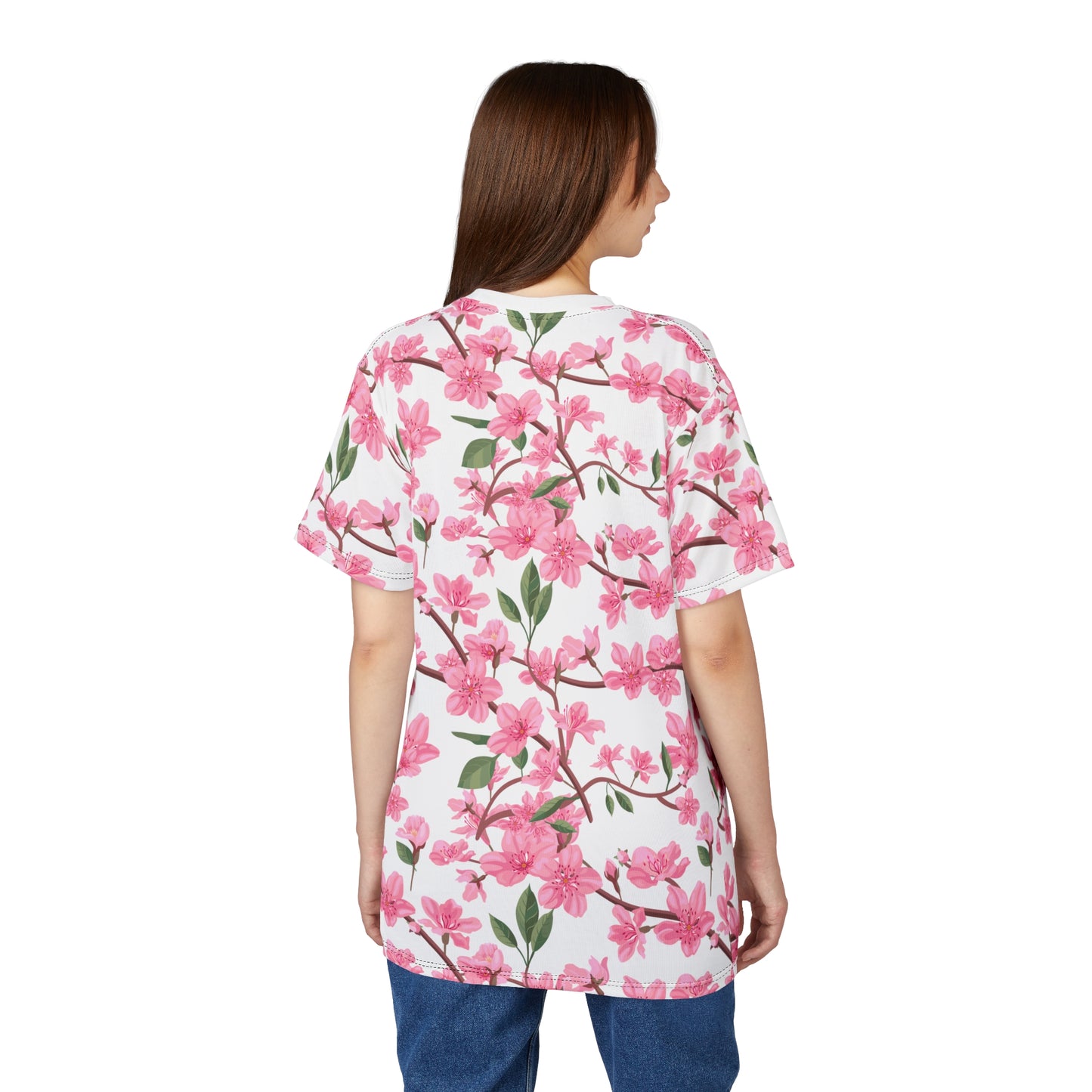 Cherry Blossom Unisex Tee - Floral Print Tee for Cherry Blossom Festival