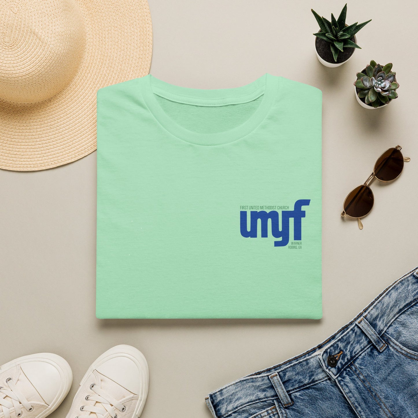 UMYF Logo T-Shirt — Minimal Casual Graphic Tee