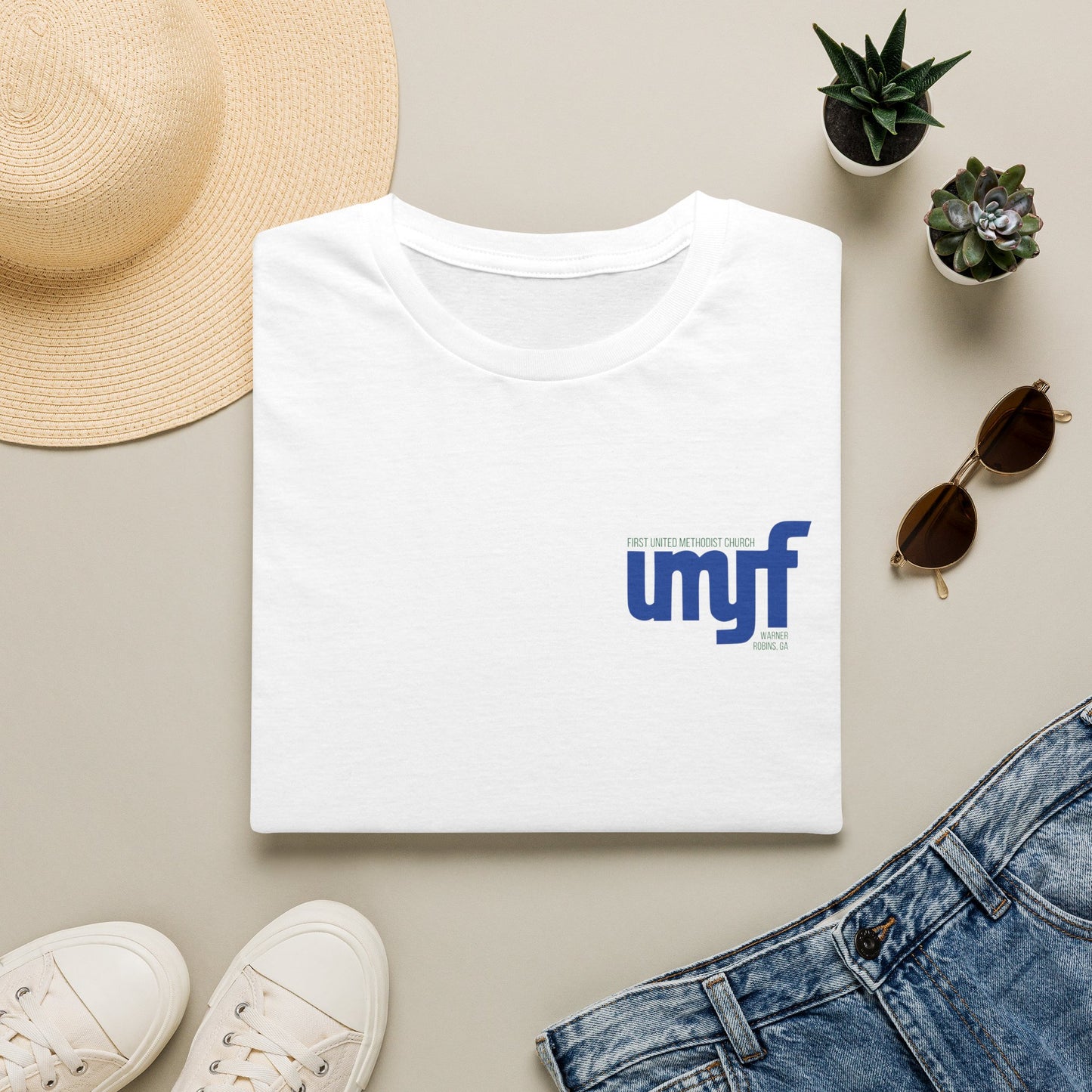 UMYF Logo T-Shirt — Minimal Casual Graphic Tee
