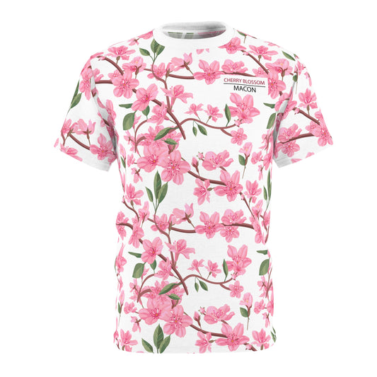 Cherry Blossom Unisex Tee - Floral Print Tee for Cherry Blossom Festival
