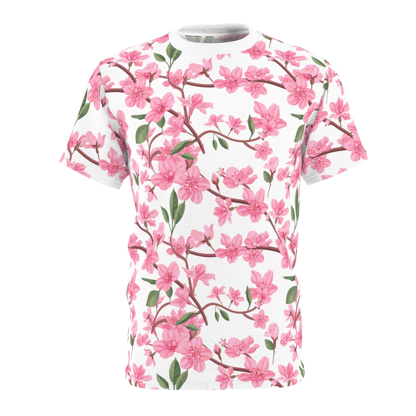 Cherry Blossom Unisex Tee - Floral Print Tee for Cherry Blossom Festival