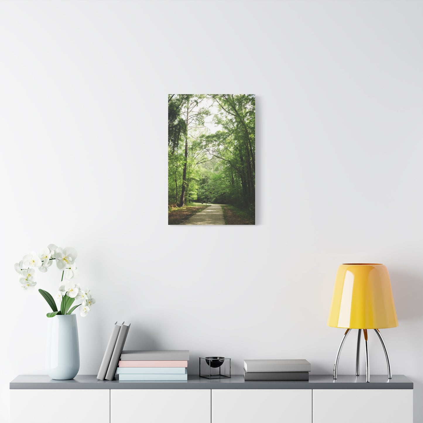 Amerson River Park Walkway Matte Canvas Print — Georgia Parks & Trails Collection