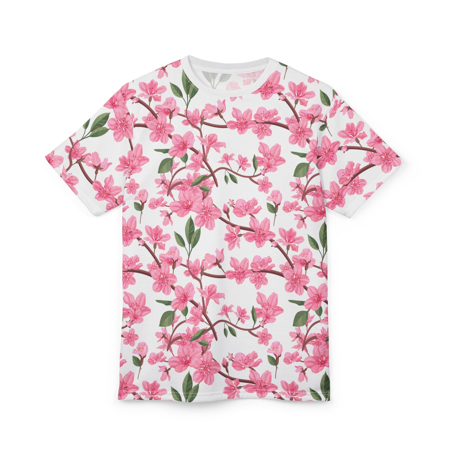 Cherry Blossom Unisex Tee - Floral Print Tee for Cherry Blossom Festival