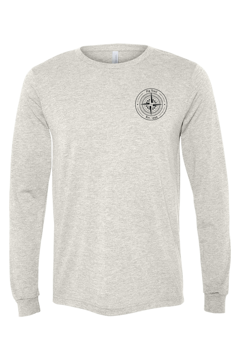 Pig Trail Map Unisex Longsleeve Tee