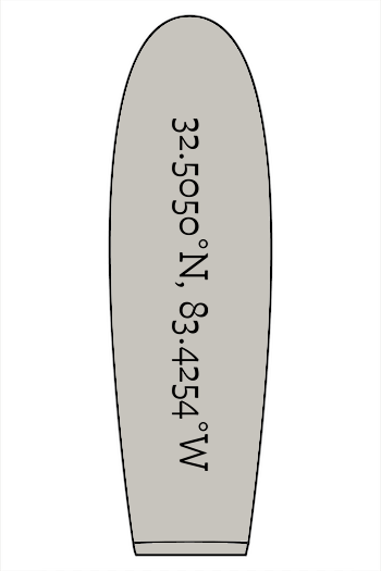 Pig Trail Map Unisex Longsleeve Tee