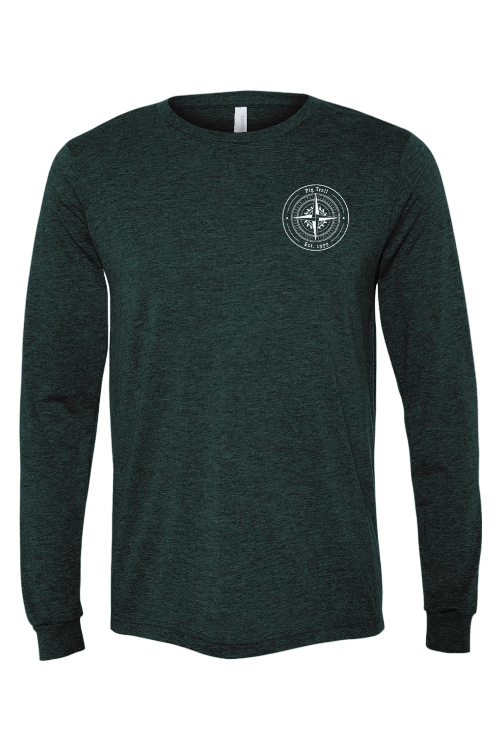 Pig Trail Map Unisex Longsleeve Tee