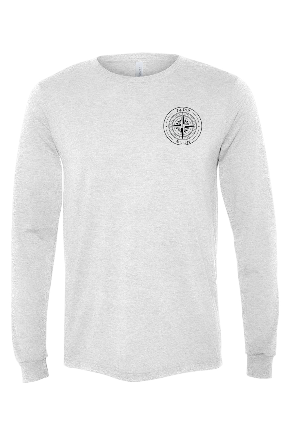 Pig Trail Map Unisex Longsleeve Tee