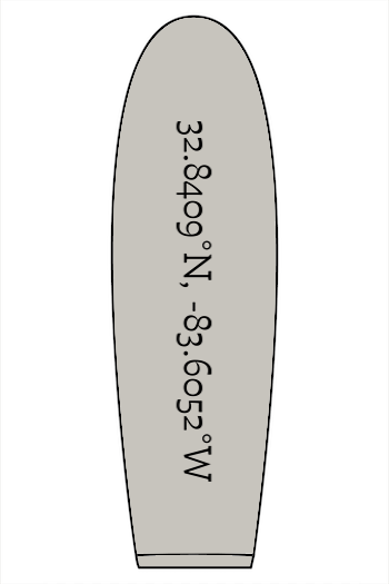 Ocmulgee Mounds National Historic Park Map - Unisex Tee