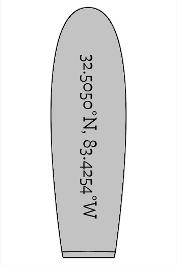 Pig Trail Map Unisex Longsleeve Tee