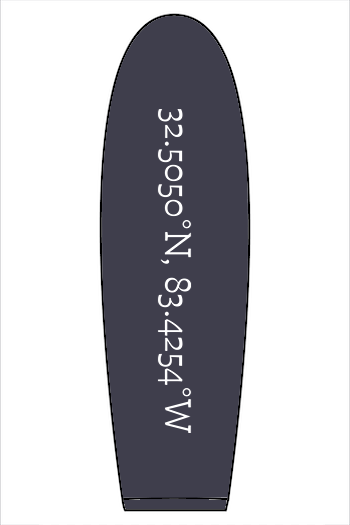 Pig Trail Map Unisex Longsleeve Tee