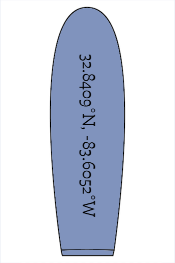 Ocmulgee Mounds National Historic Park Map - Unisex Tee