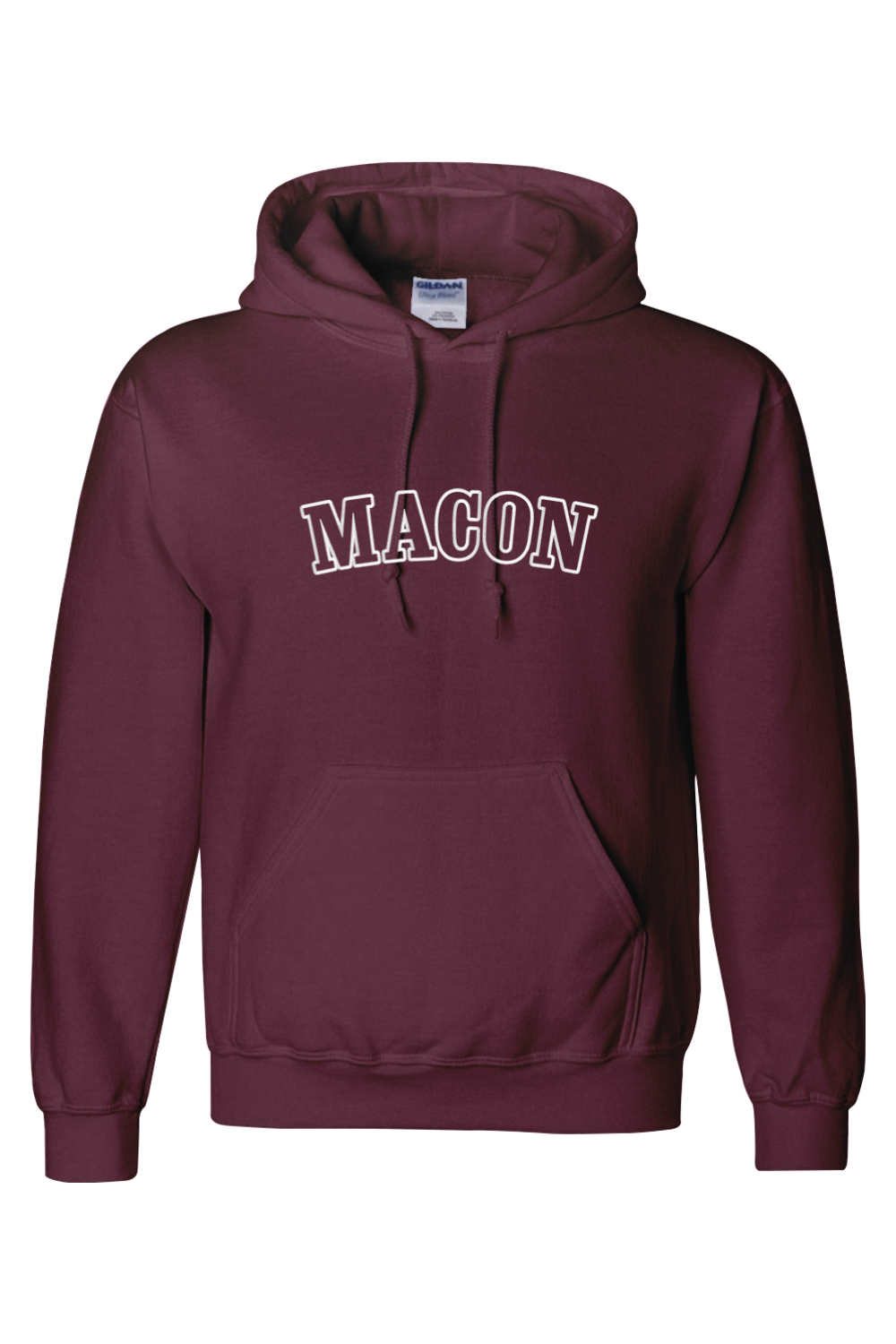 MACON Embroidered Unisex Hoodie