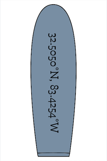 Pig Trail Map Unisex Longsleeve Tee